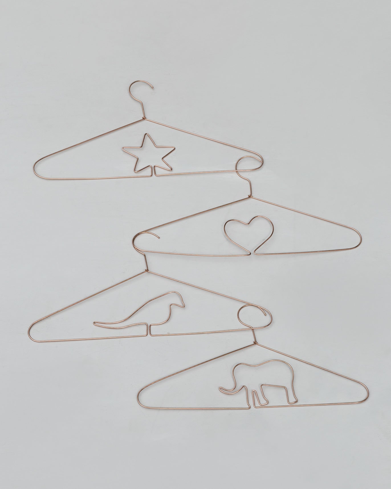 Copper Christmas Hanger (Set of 4)