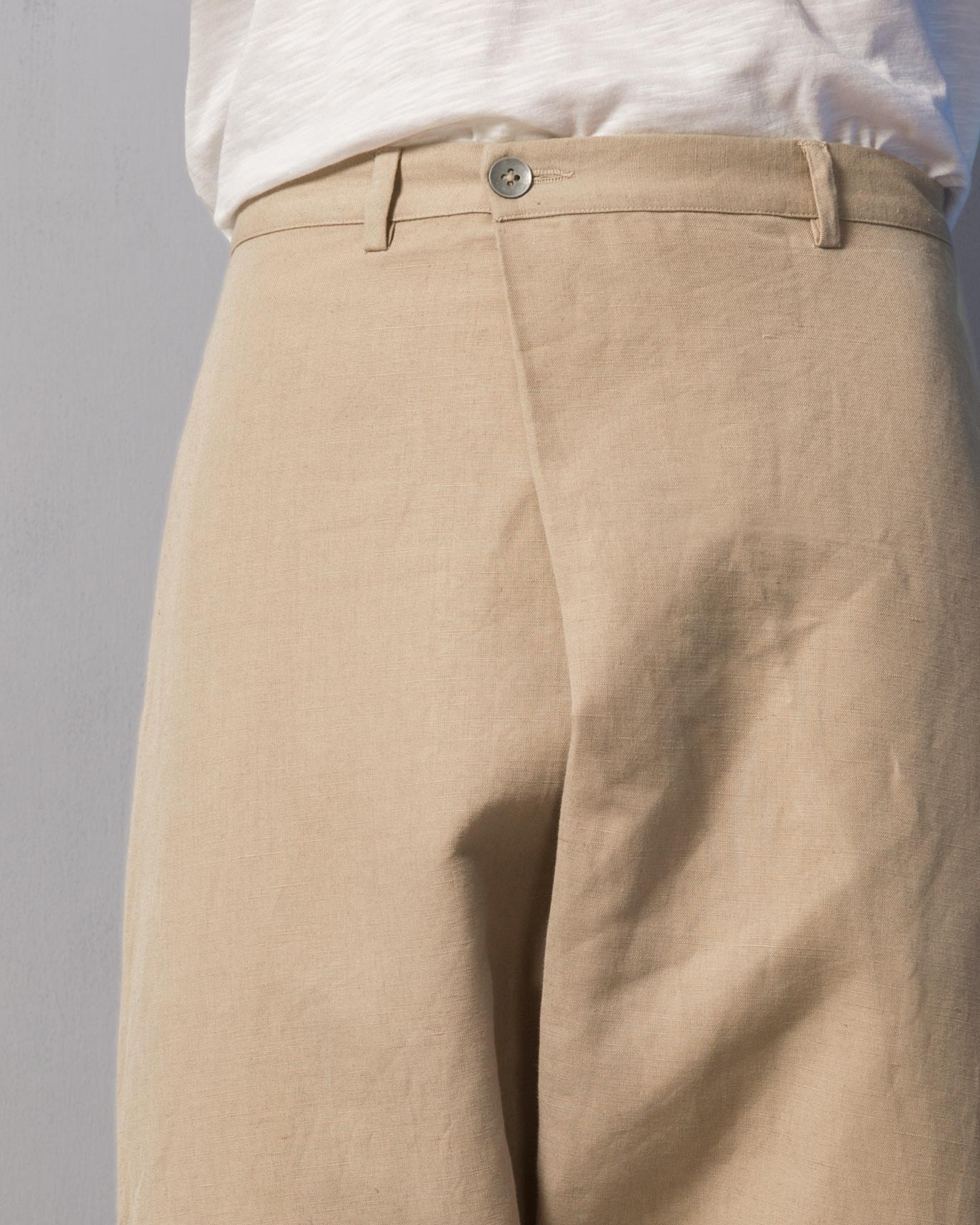 Slouchy Pants - Beige