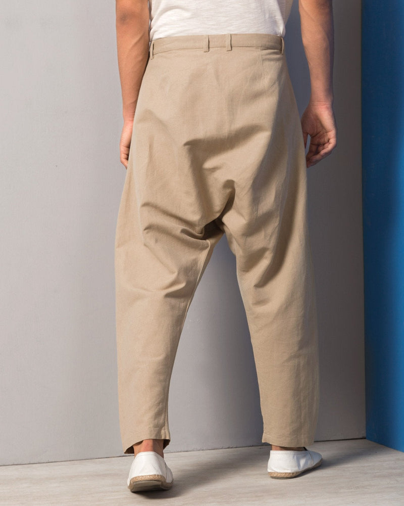 Slouchy Pants - Beige