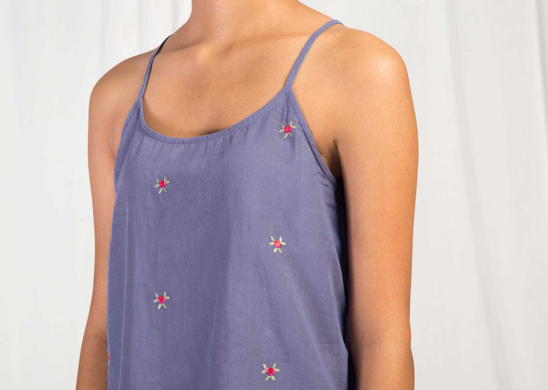 Vapour Camisole Top - Blue