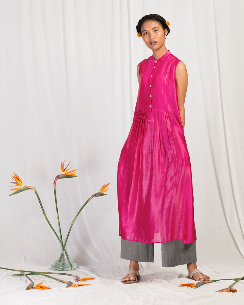 Summer Fun Kurta - Pink