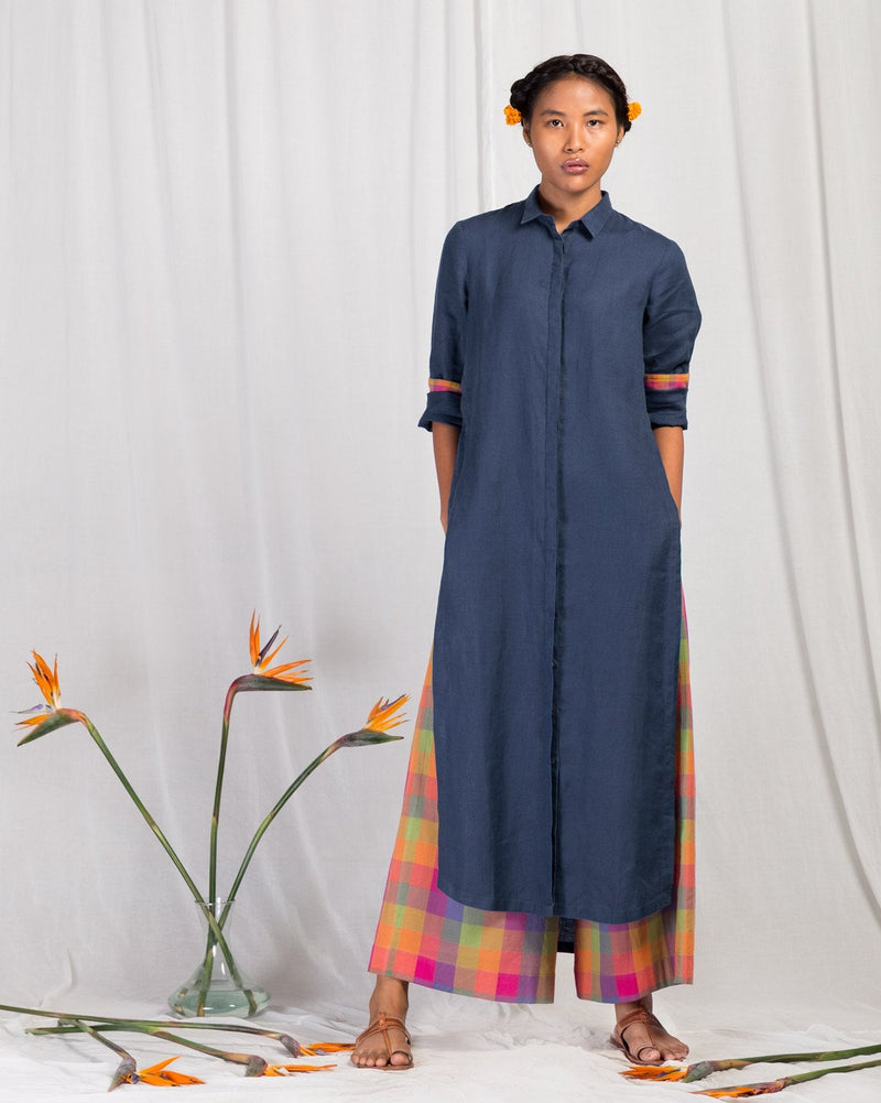 For Many Moons Kurta - Blue