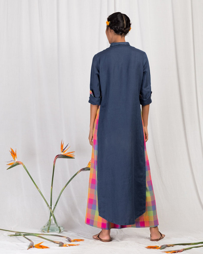 For Many Moons Kurta - Blue