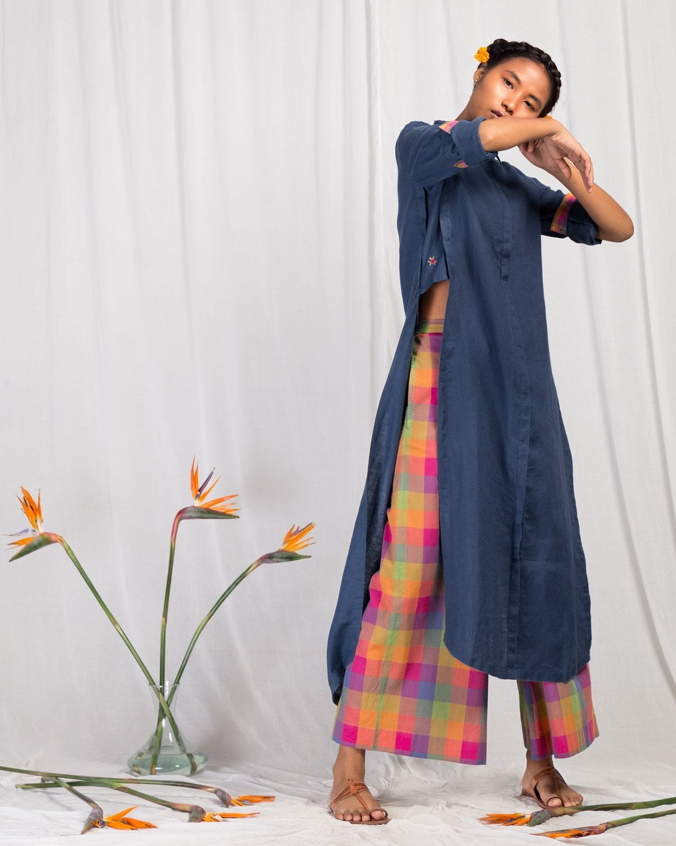 For Many Moons Kurta - Blue