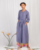 Front Pleat Kurta - Blue