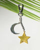 Star & Moon Keyring