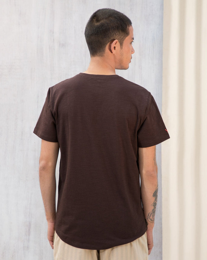 Pocket T-Shirt - Brown