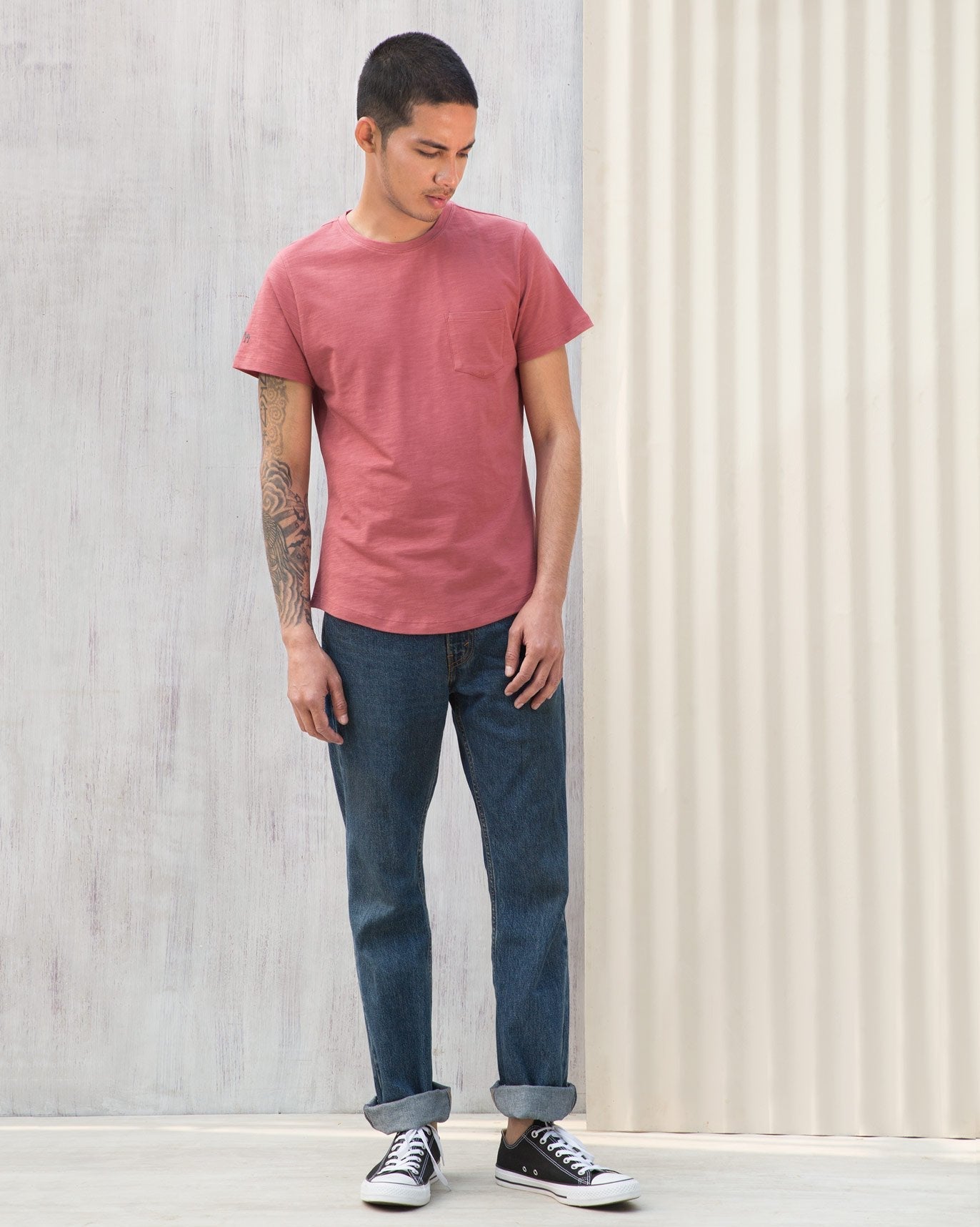 Pocket T-Shirt - Pink