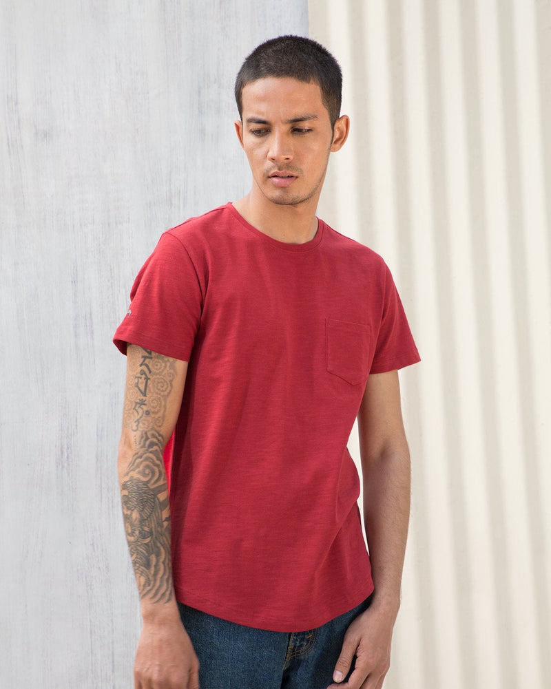 Pocket T-Shirt - Red