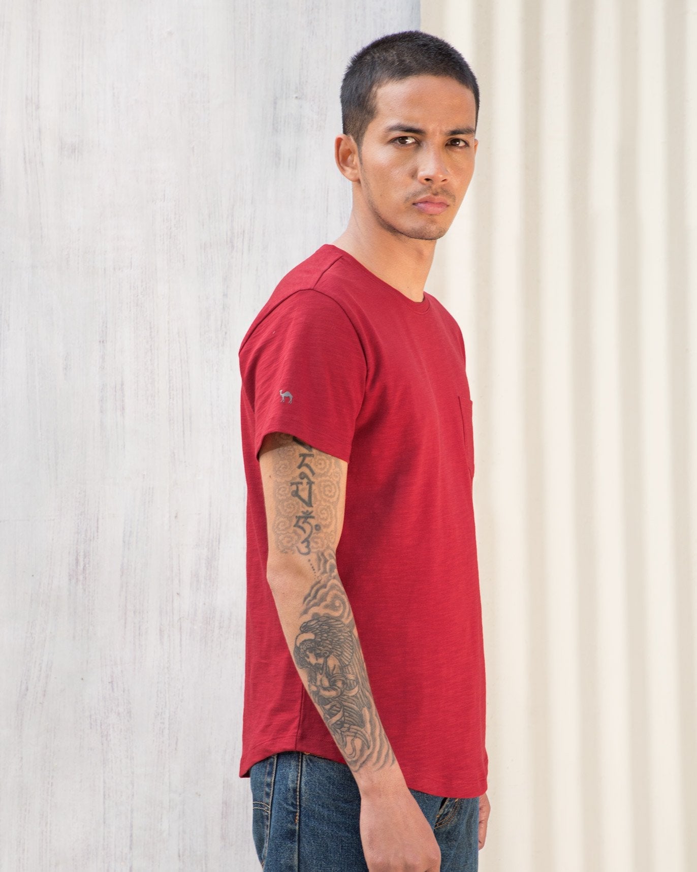 Pocket T-Shirt - Red