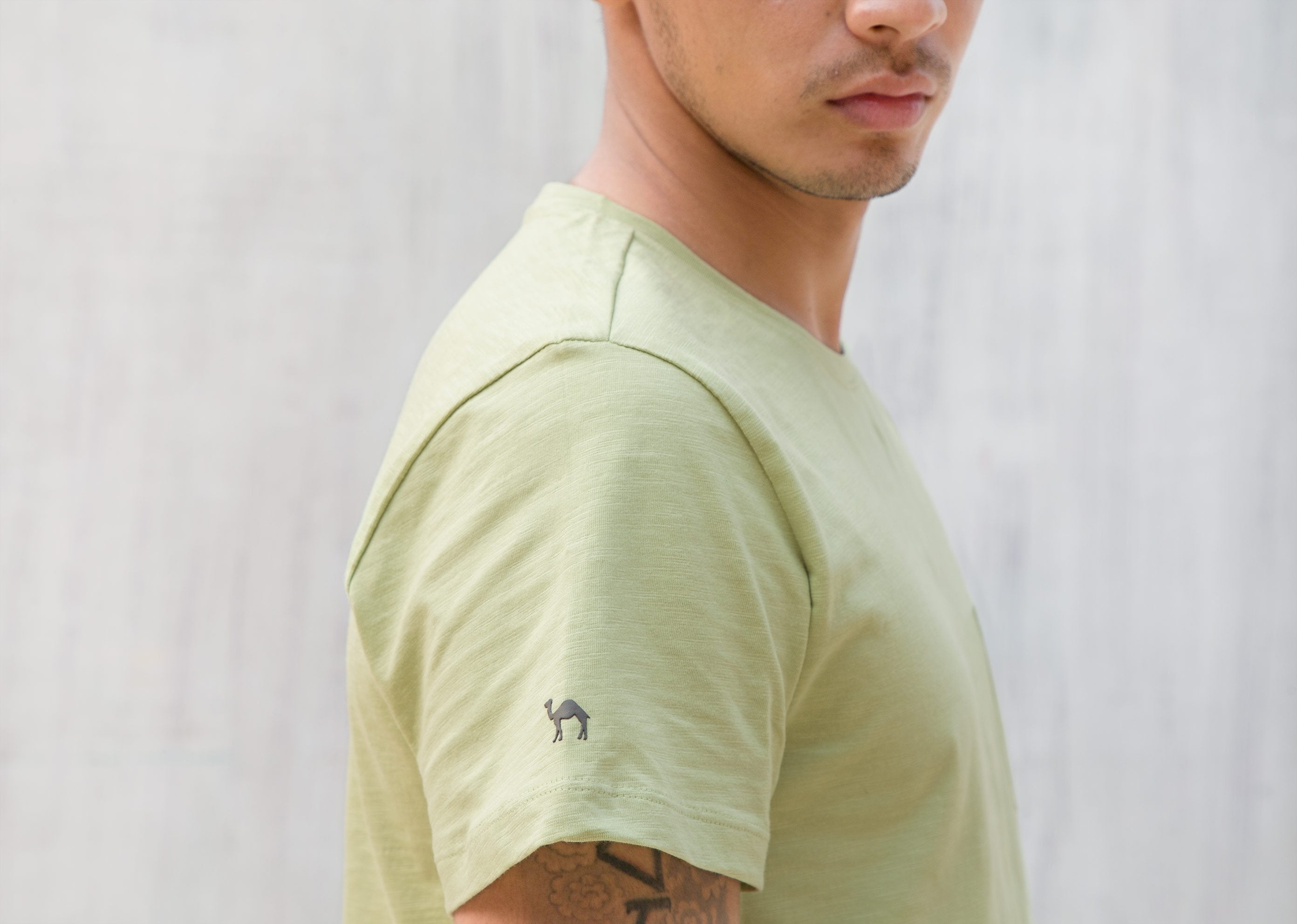 Pocket T-Shirt - Beige