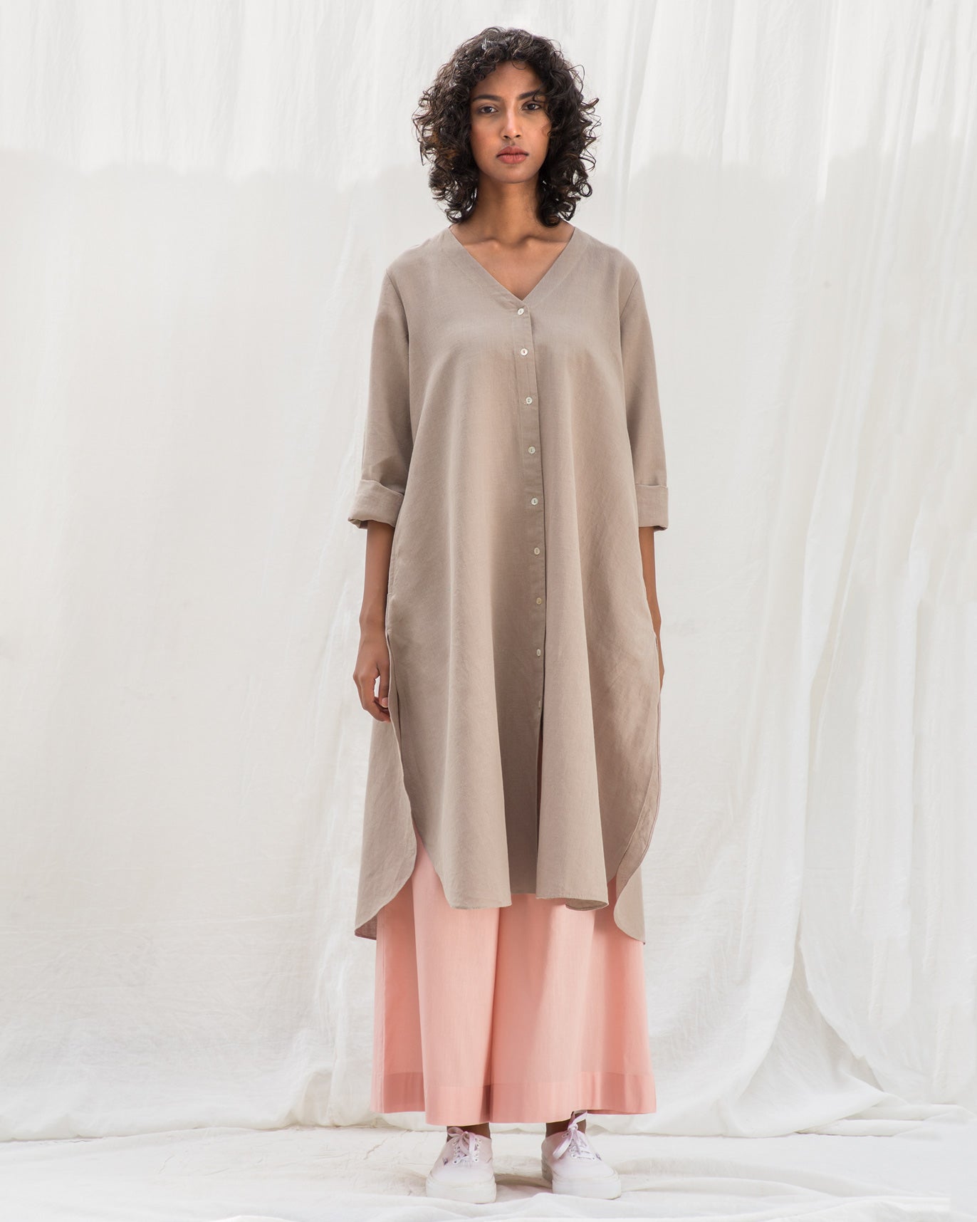 Breeze Kurta - Grey