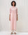 For Many Moons Stripe Kurta - Pink