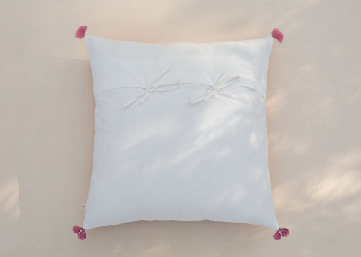 Ikat Dot Cushion Cover