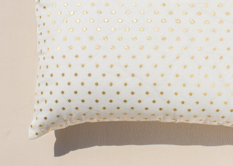 Dot Lumbar Pillow Cover