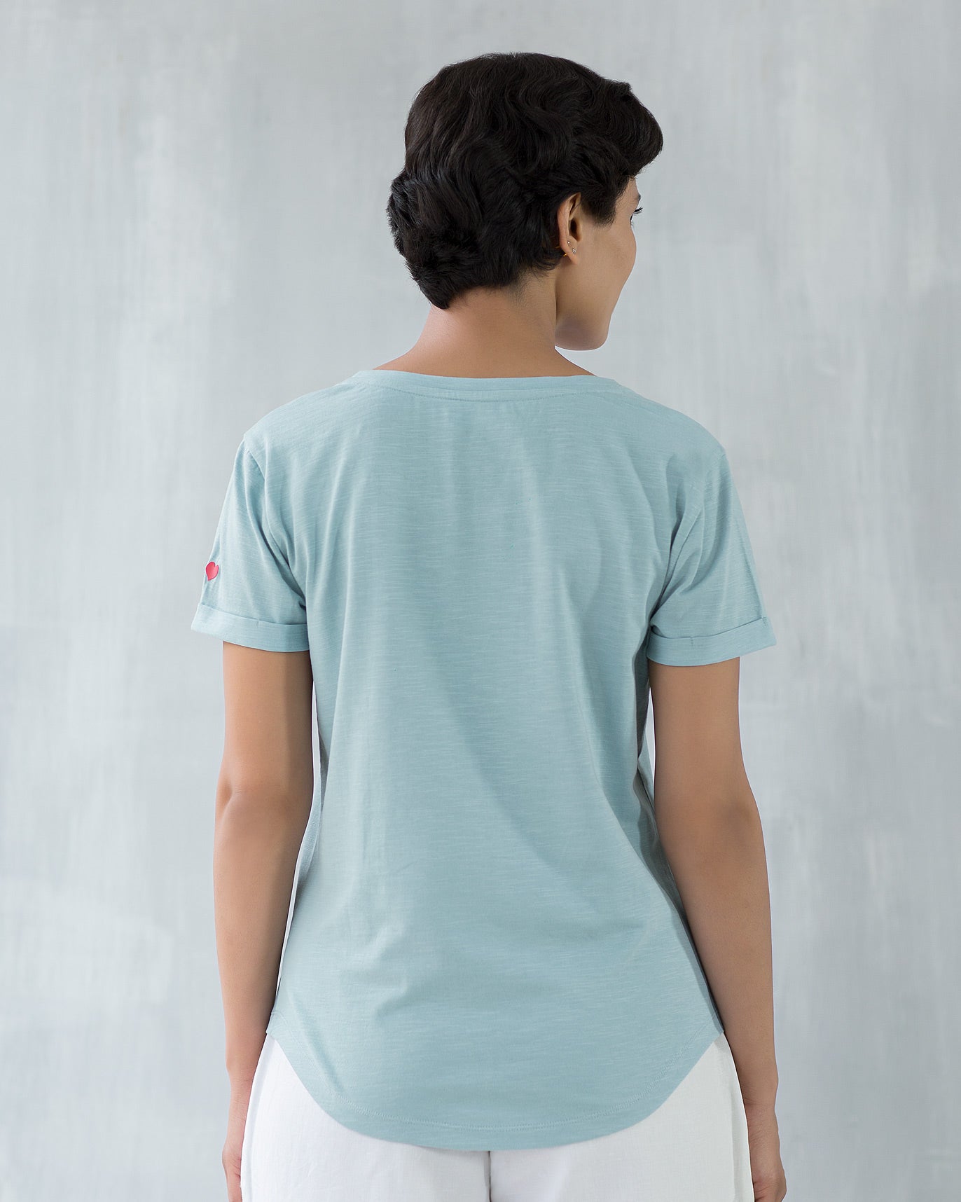 Basic T-shirt - Blue