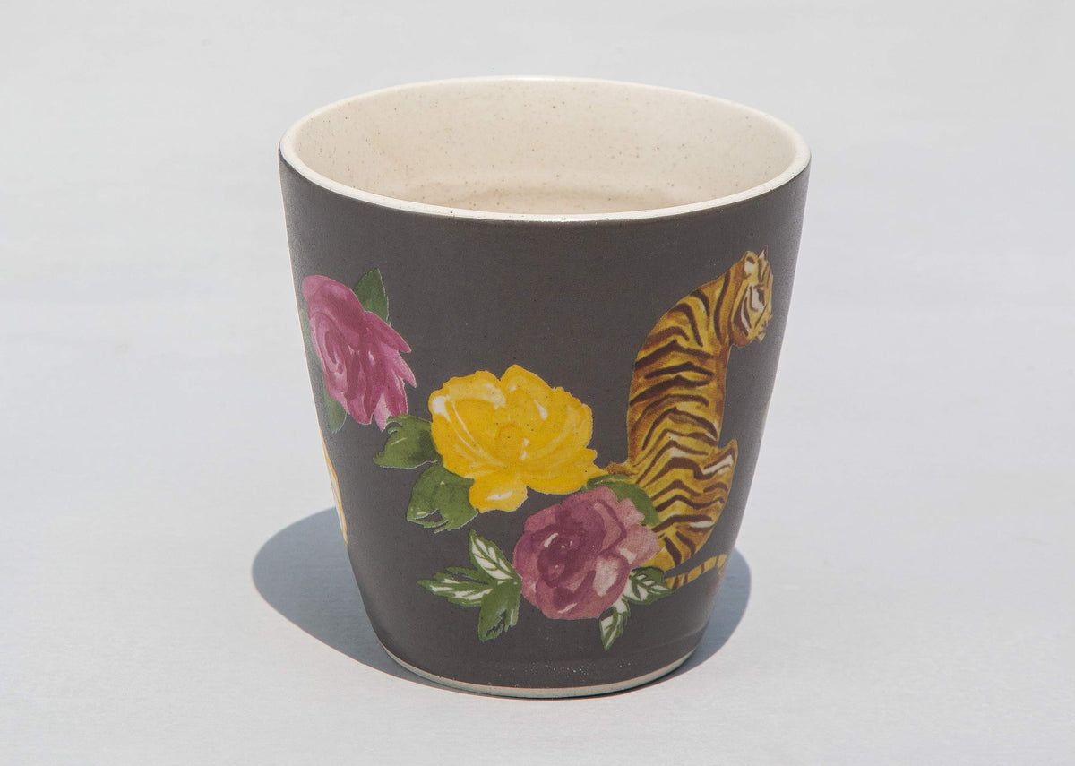 Tigress Mug - Charcoal