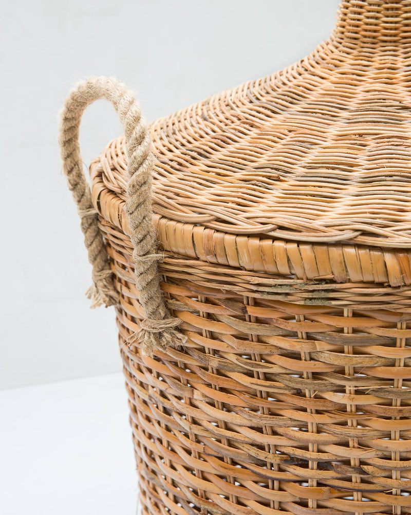 Twilight Bamboo Basket With Cover