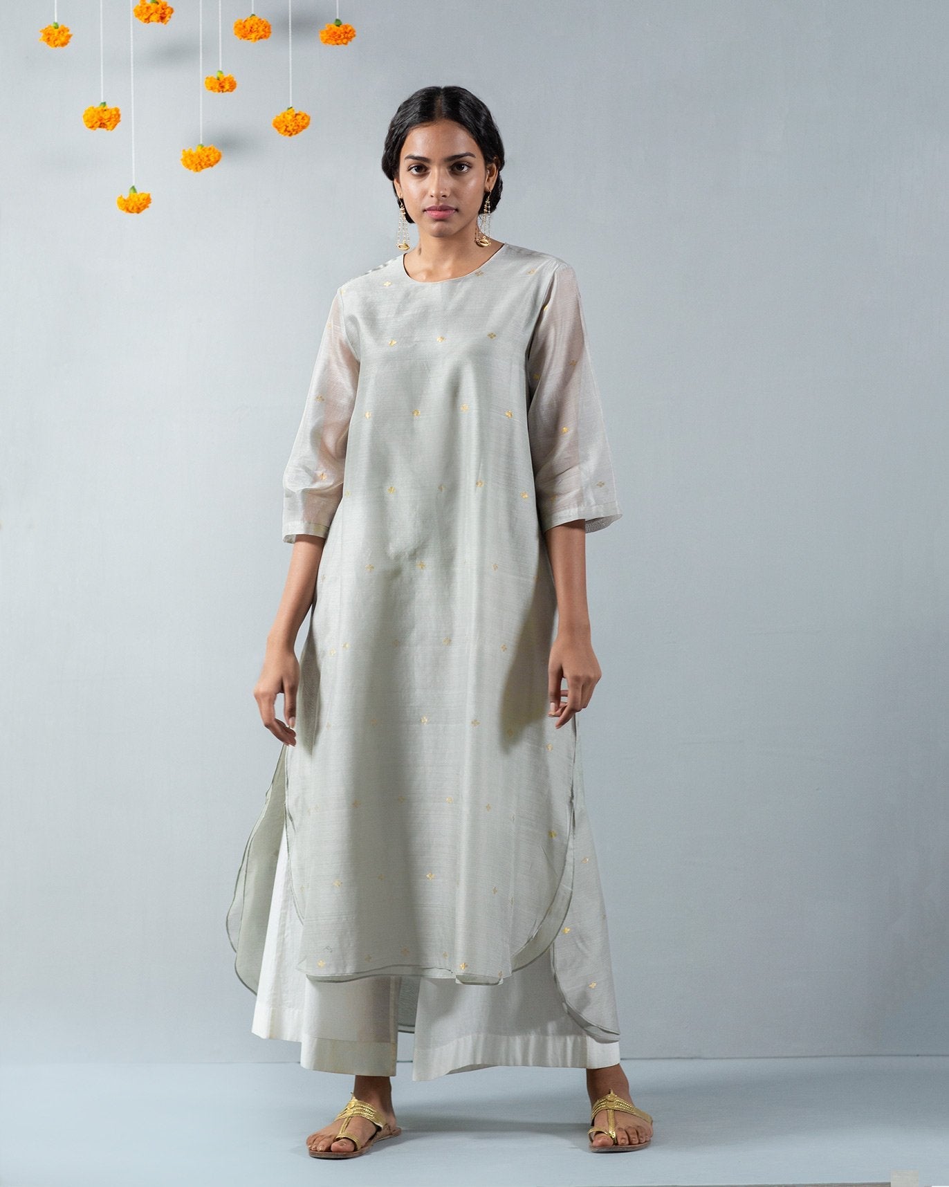 Long High Slit Kurta