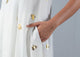 Front Pleat Kurta - Ivory