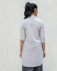 Mid-Length Kurta - Ash Grey