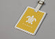 Turtle Bag Tag - Yellow