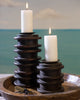 Wood Fire Candle Holders - Small