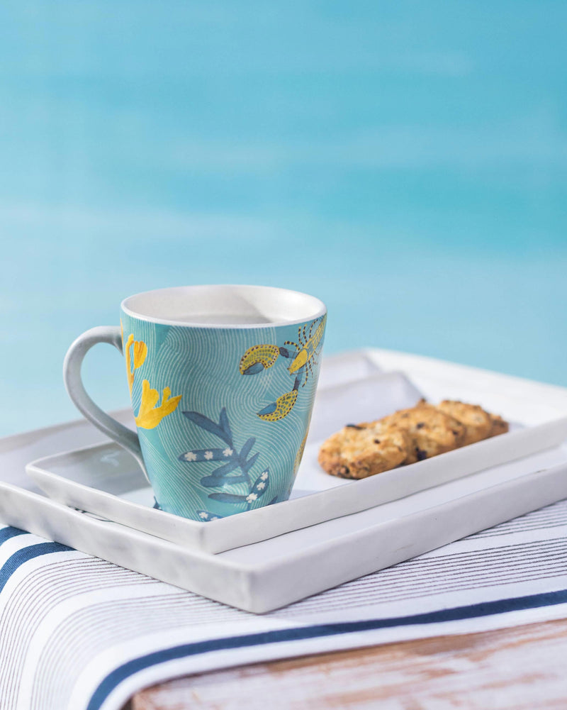 Seaweed Mug - Aqua