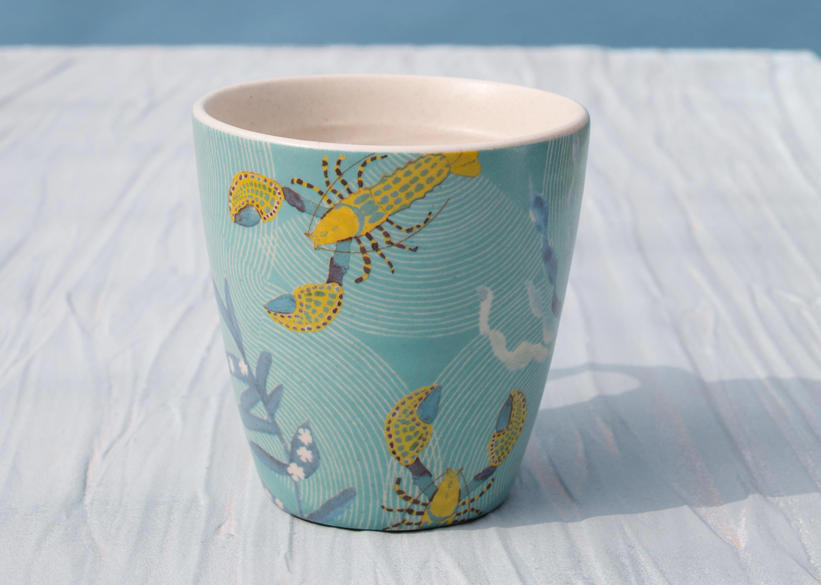 Seaweed Mug - Aqua