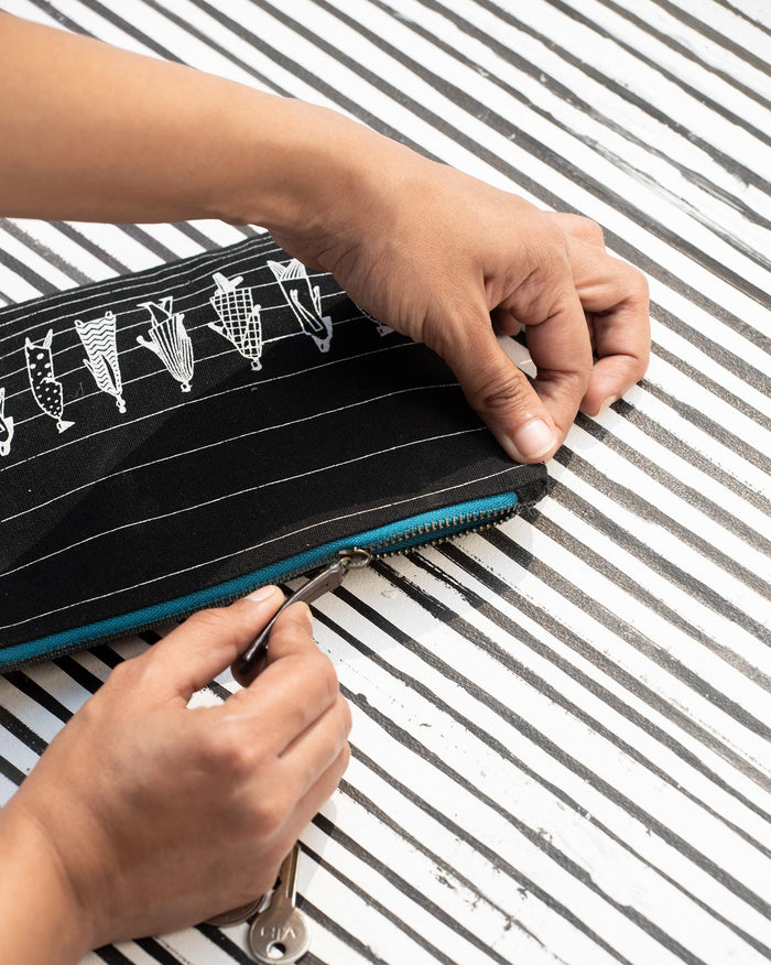 Musafir Midi Pouch - Black