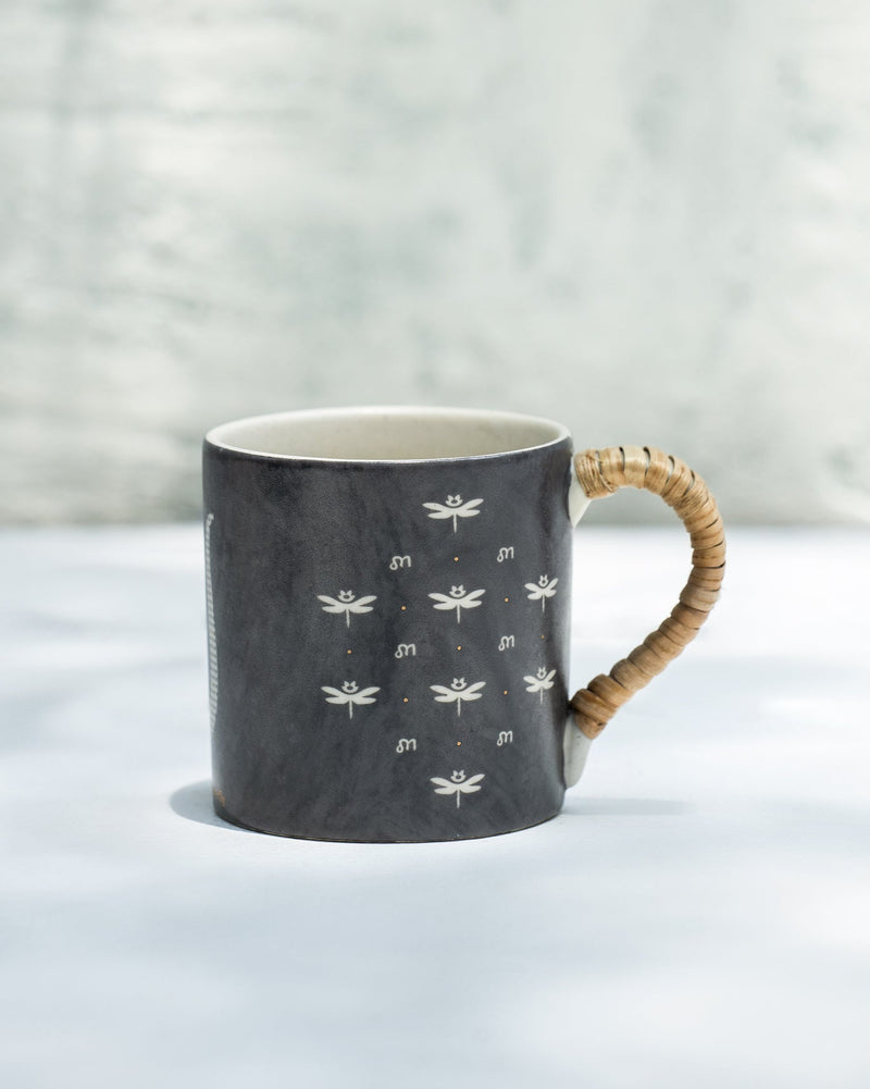 Flowerfly Straight Mug