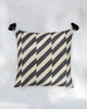 Nizara Pillar Cushion Cover - Charcoal