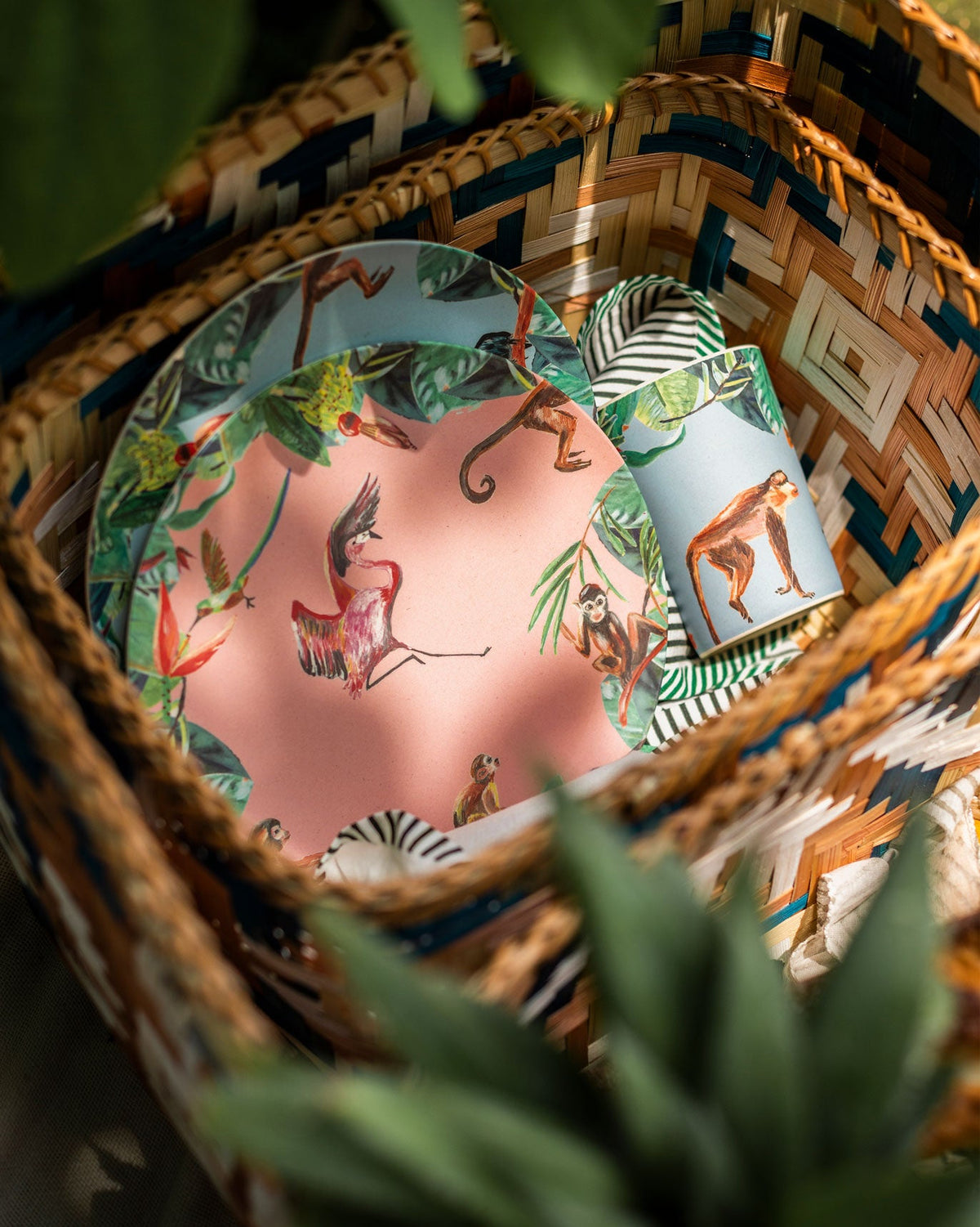 Madagascar Plate - Pink