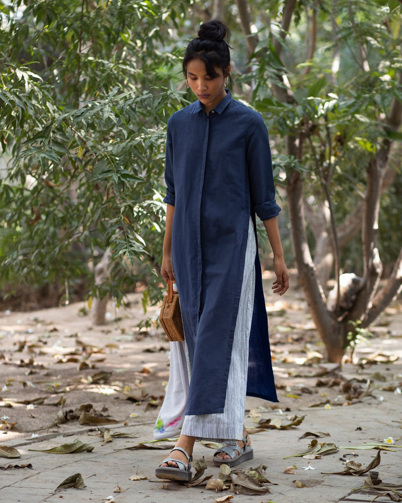 Many Moons Kurta - Indigo