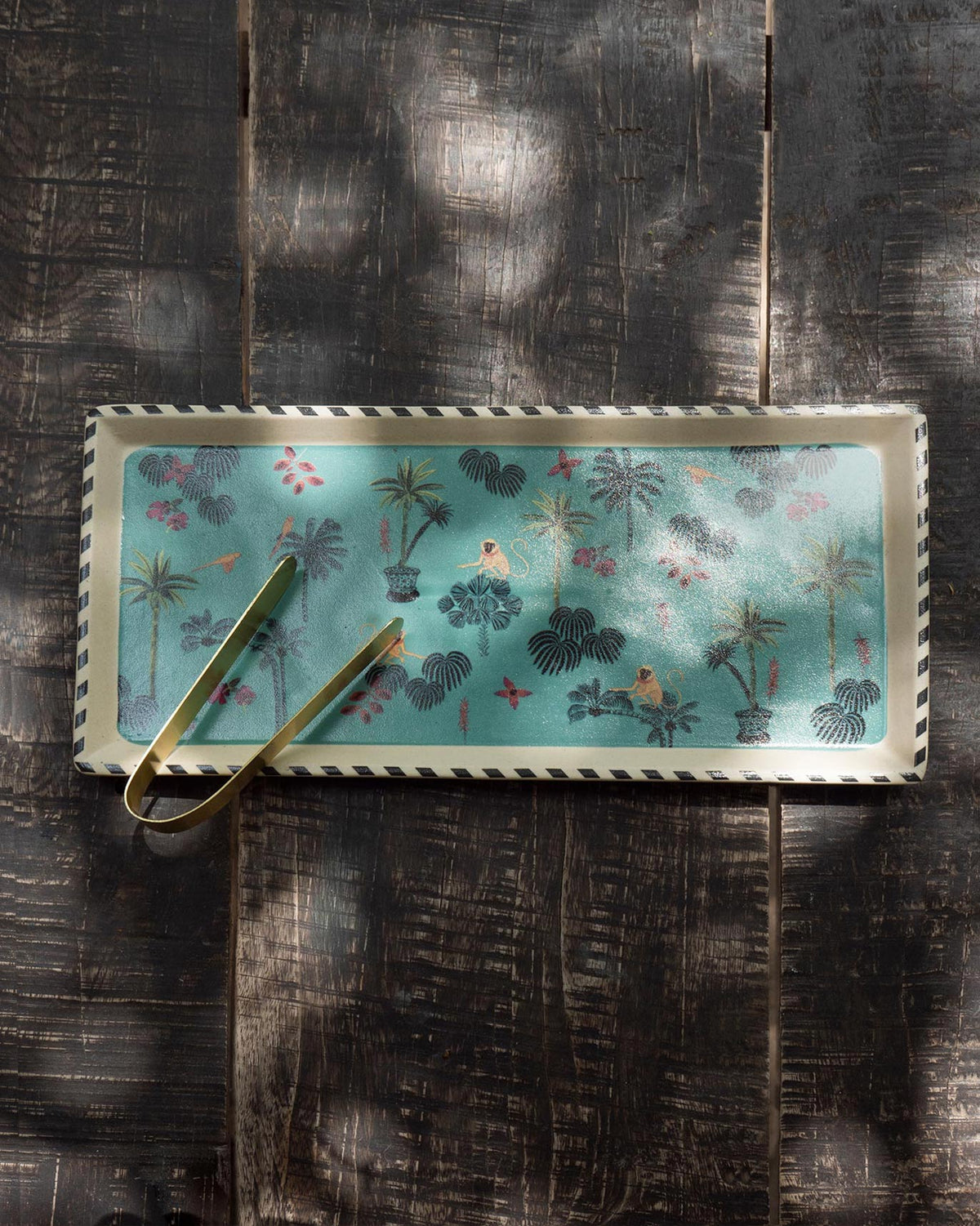 Tropico Cookie Tray with Tong