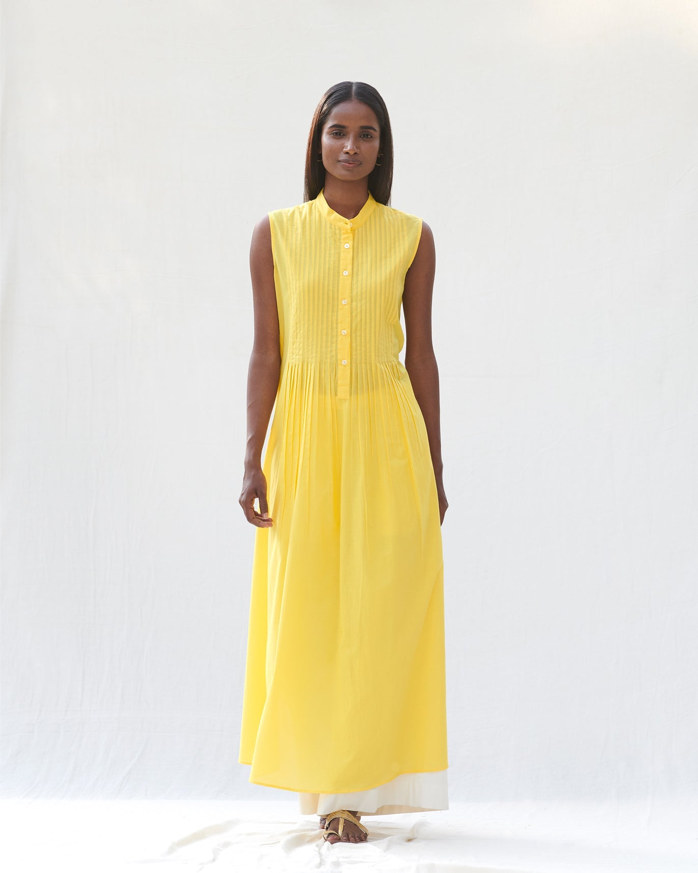 Summer Fun Kurta - Yellow