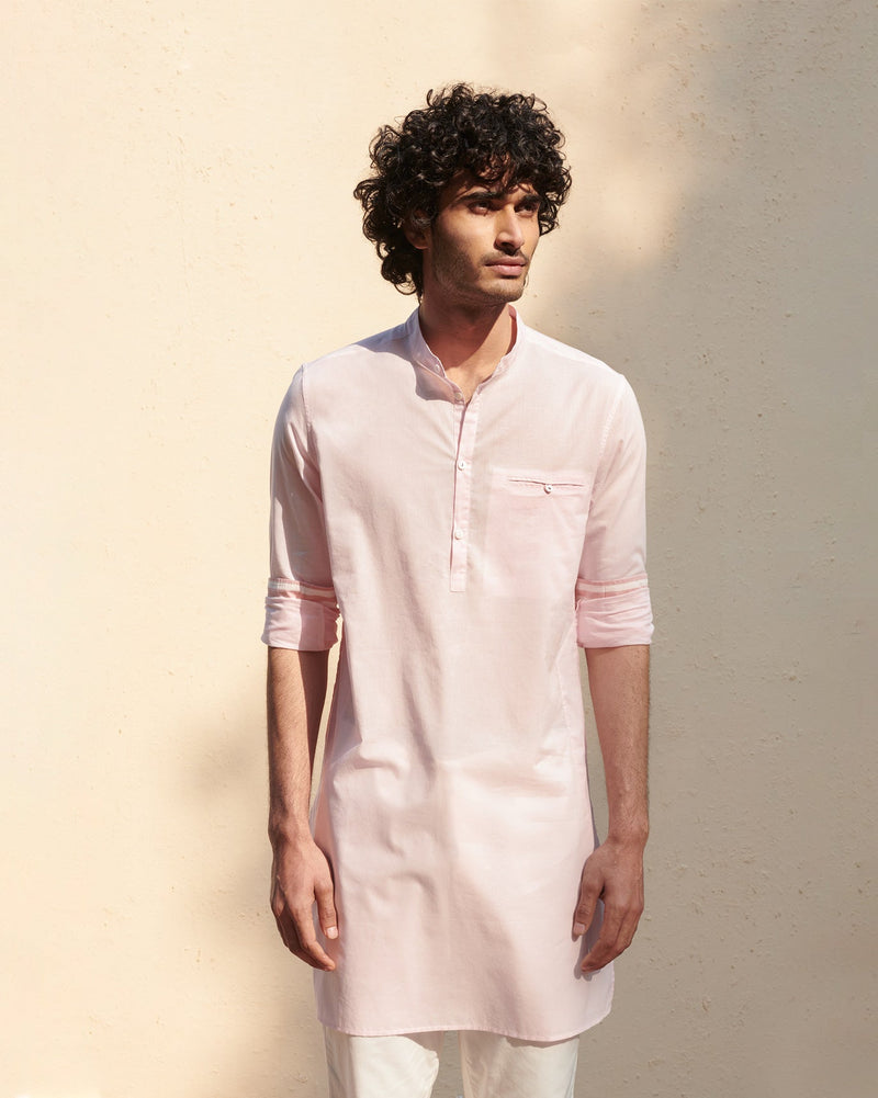 Pondicherry Kurta - Pink