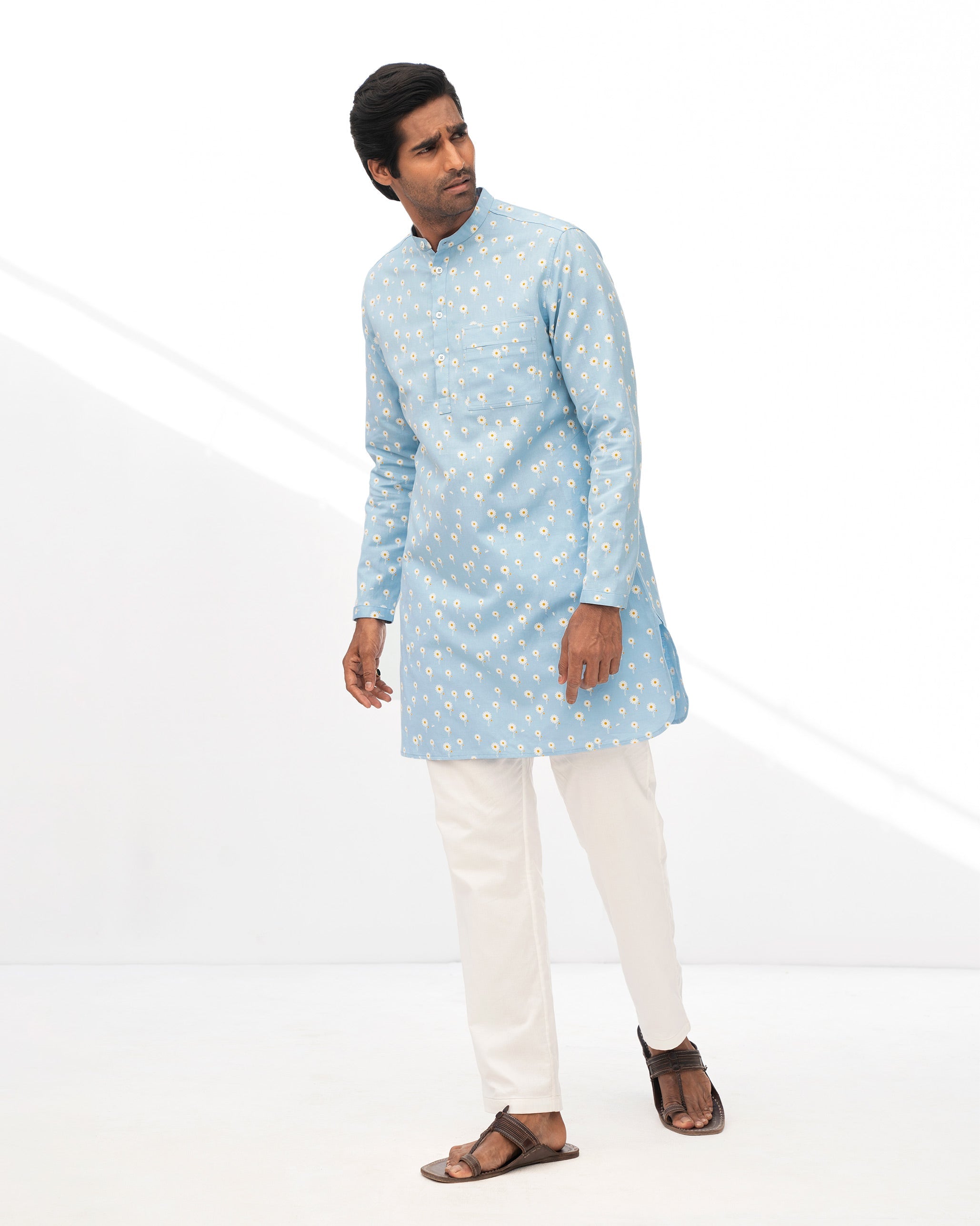 Galle Kurta - Blue