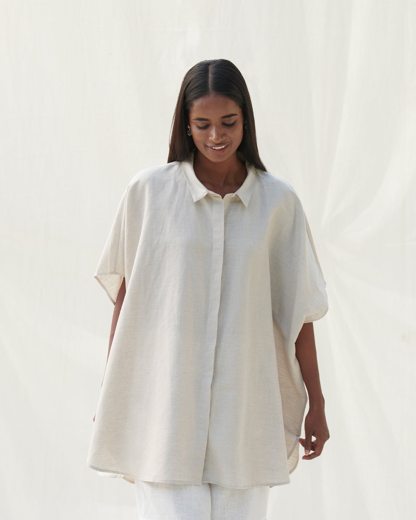 Kaftan Shirt - Natural