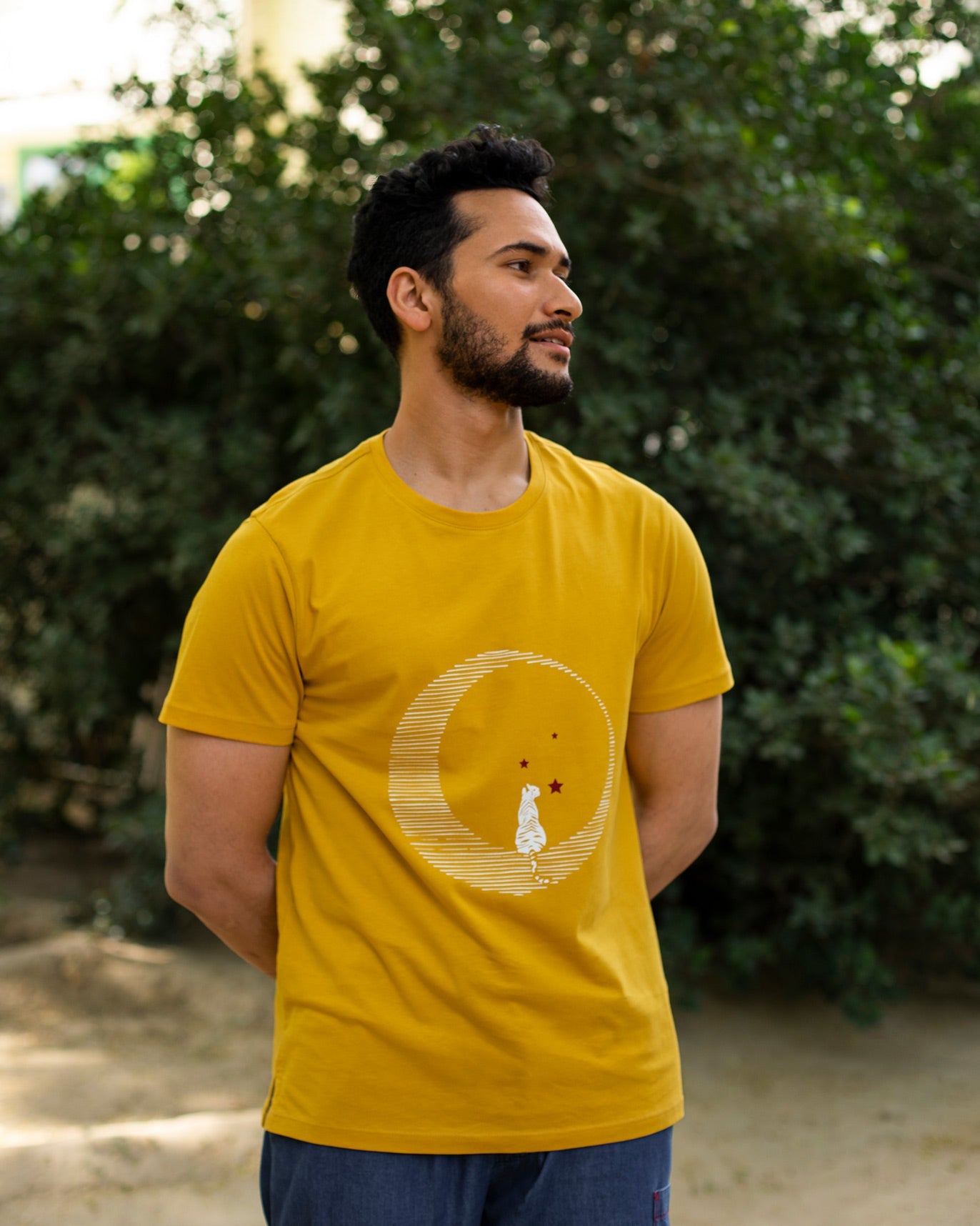 Seventh Heaven T-Shirt - Ochre