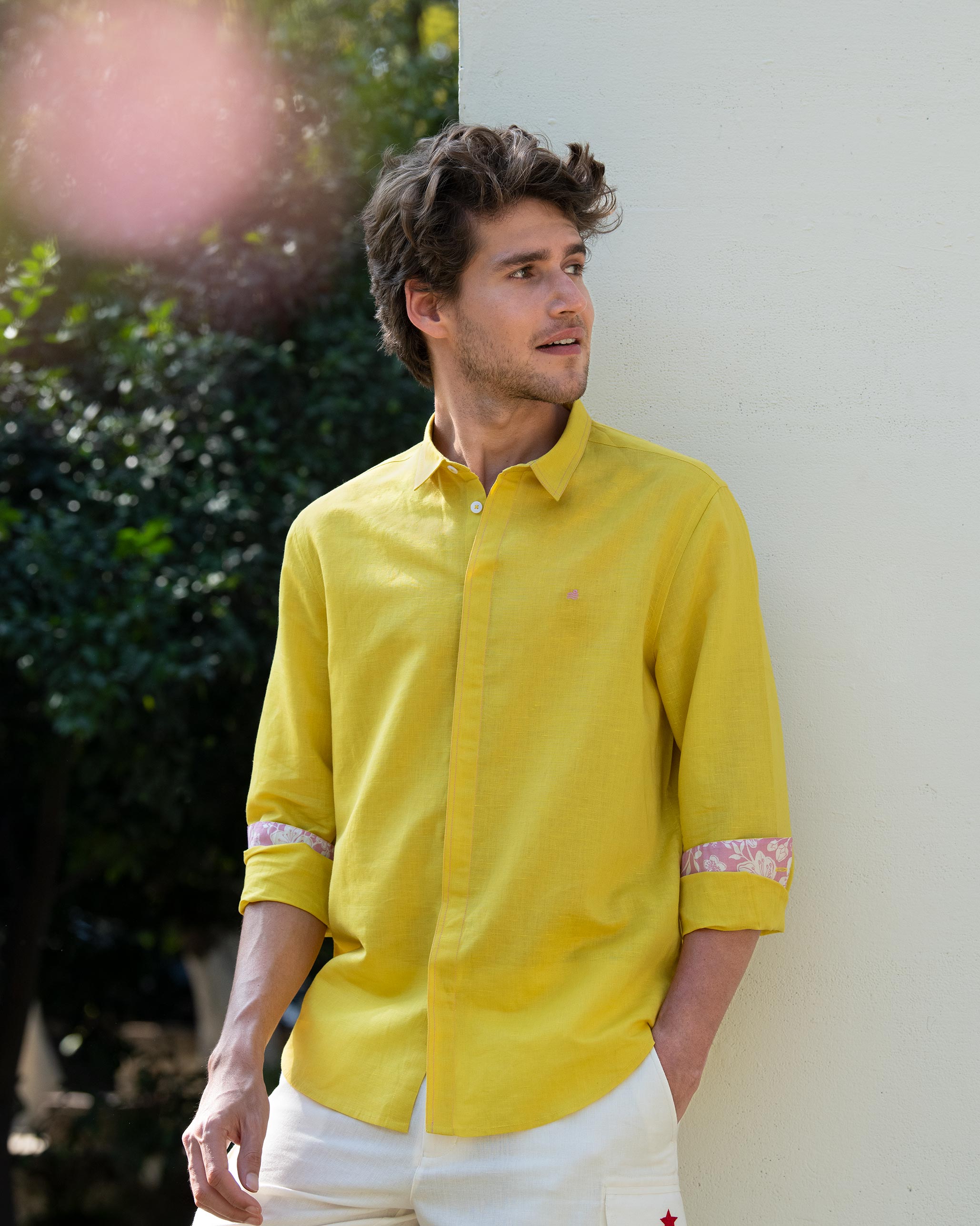 Zanzibar Shirt - Chartreuse