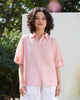 Drop Hem Shirt - Pink