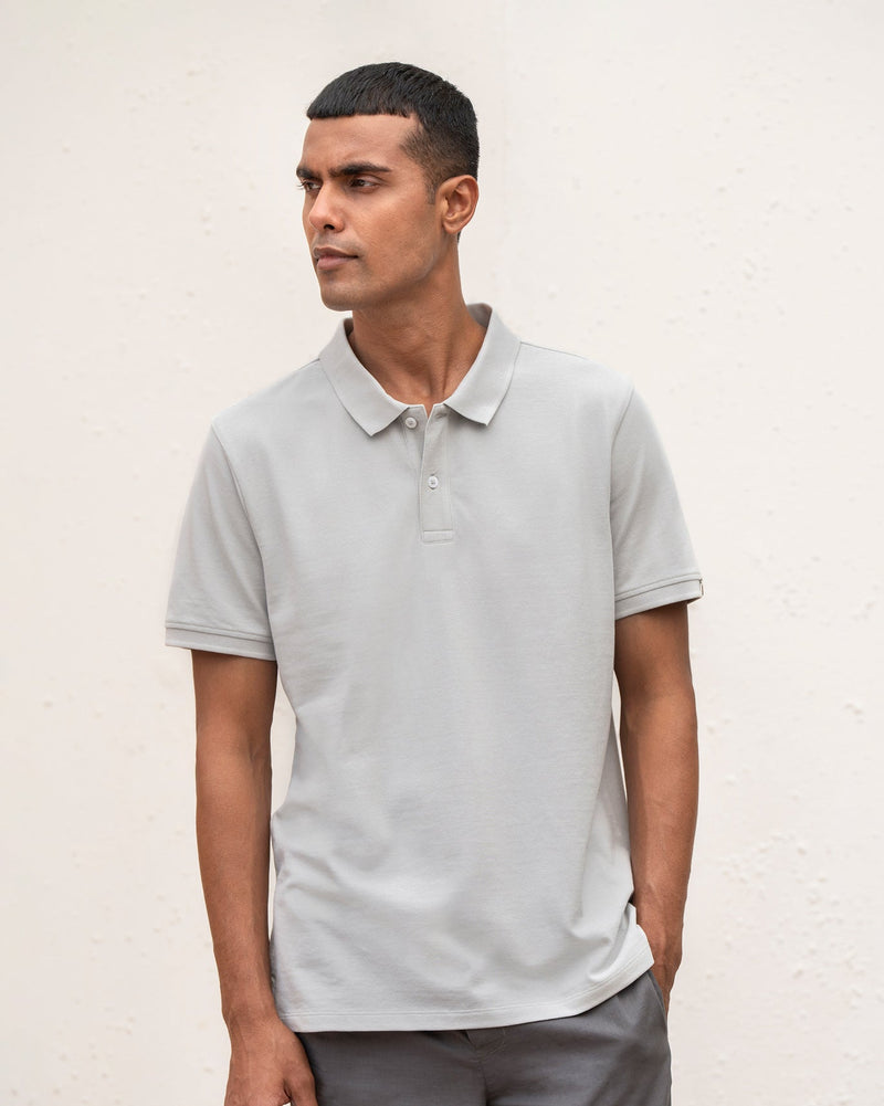 Polo T-shirt - Grey