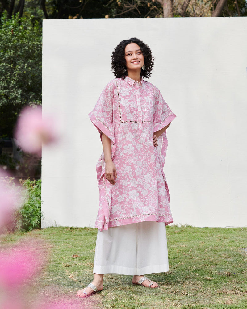 Airy Kaftan - Pink