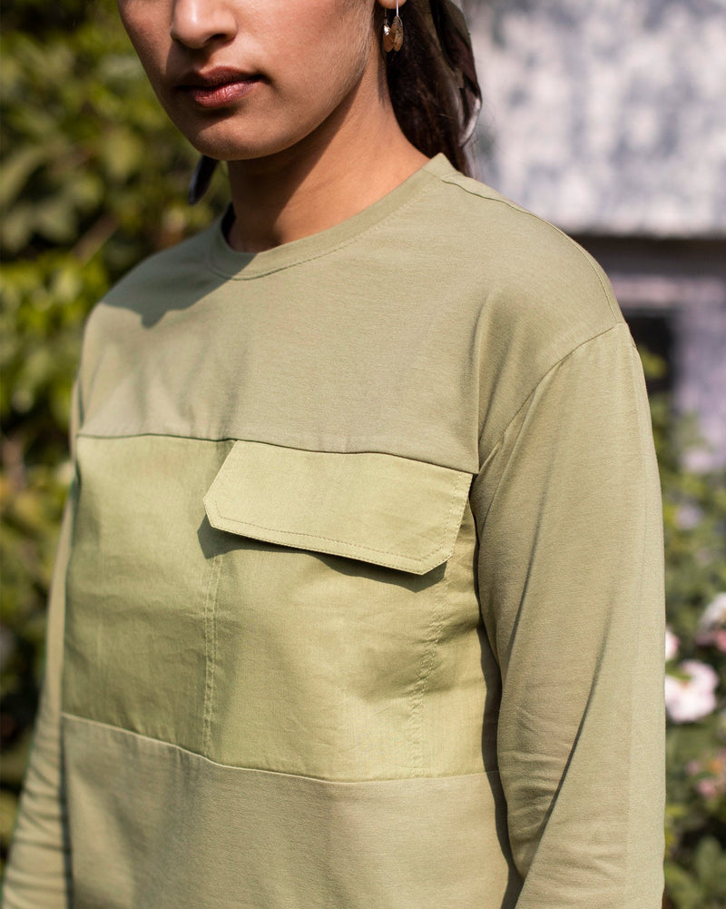 Panel Top - Light Olive