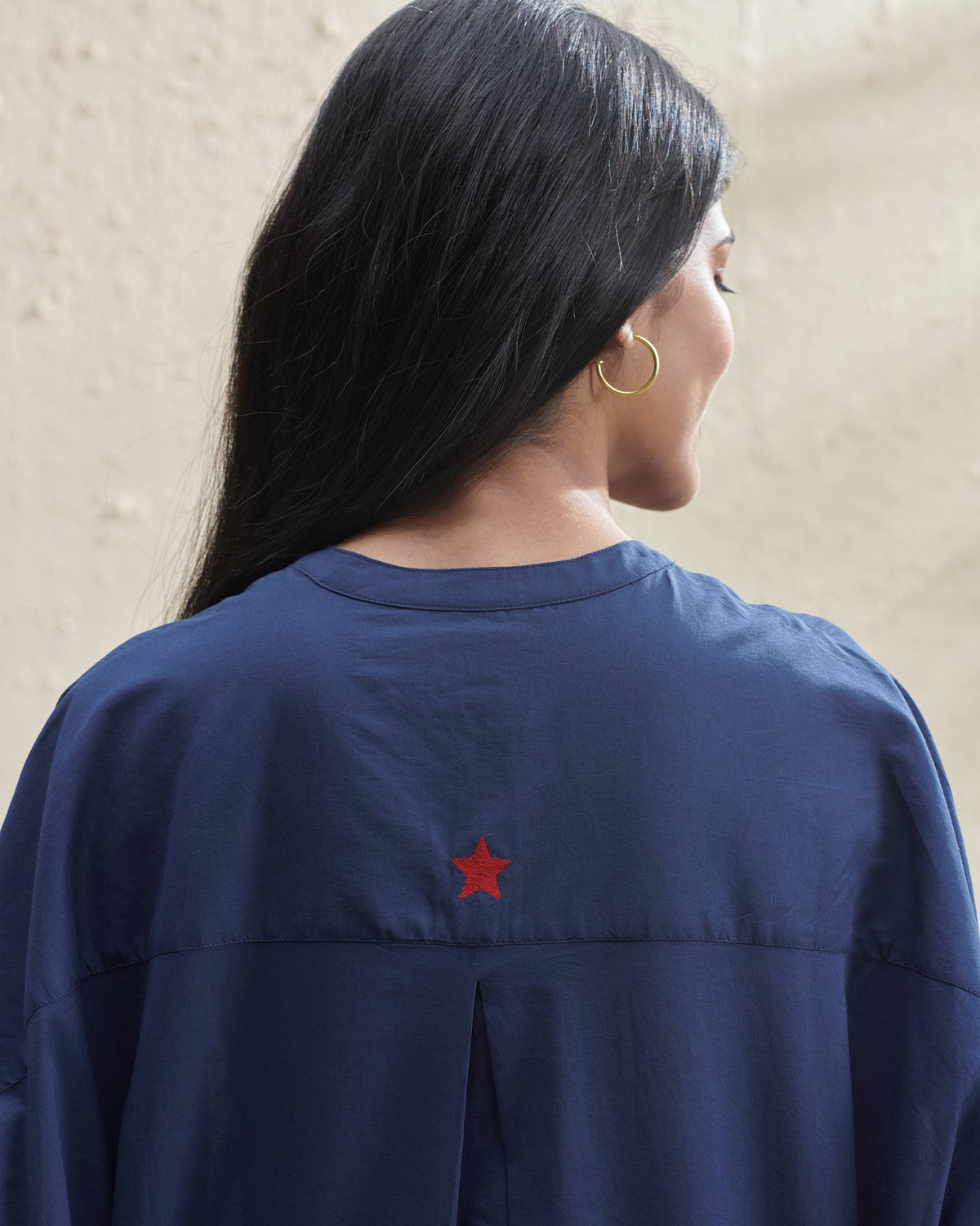 Lazy Sunday Tunic - Navy