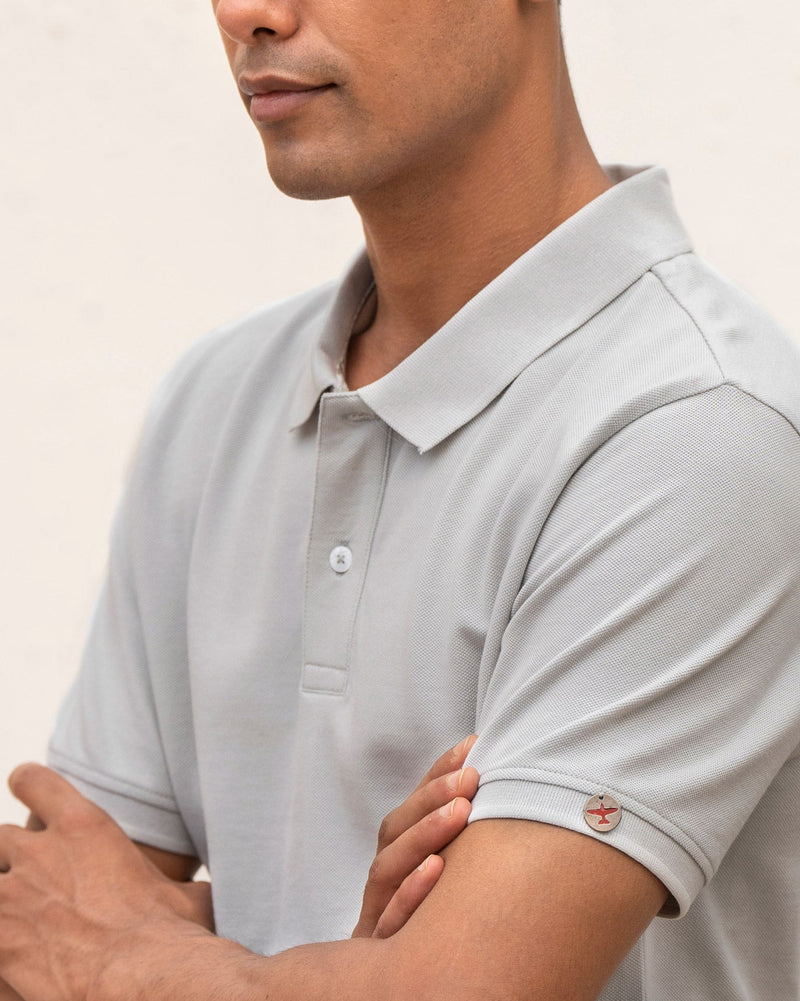 Polo T-shirt - Grey