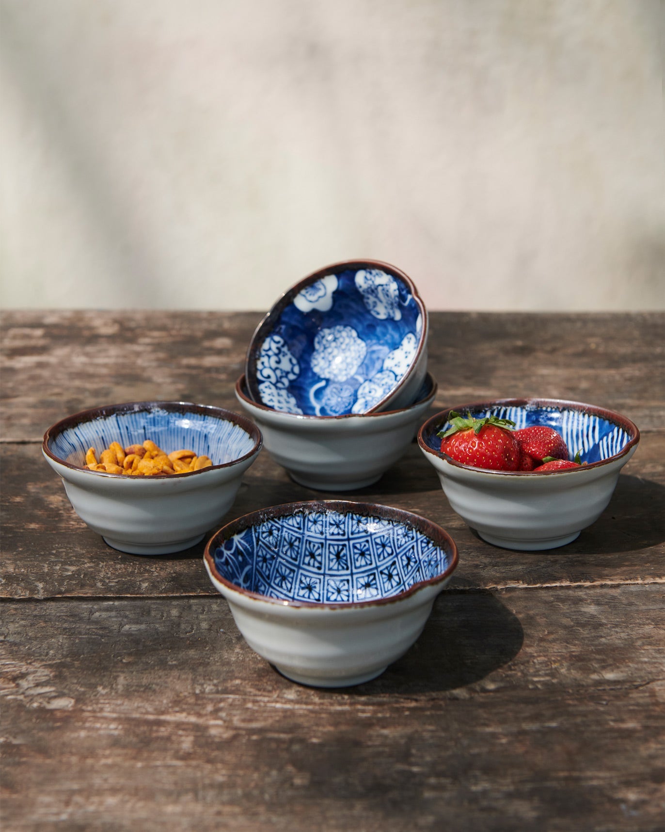 Nokon Nut Bowls (Set of 5)