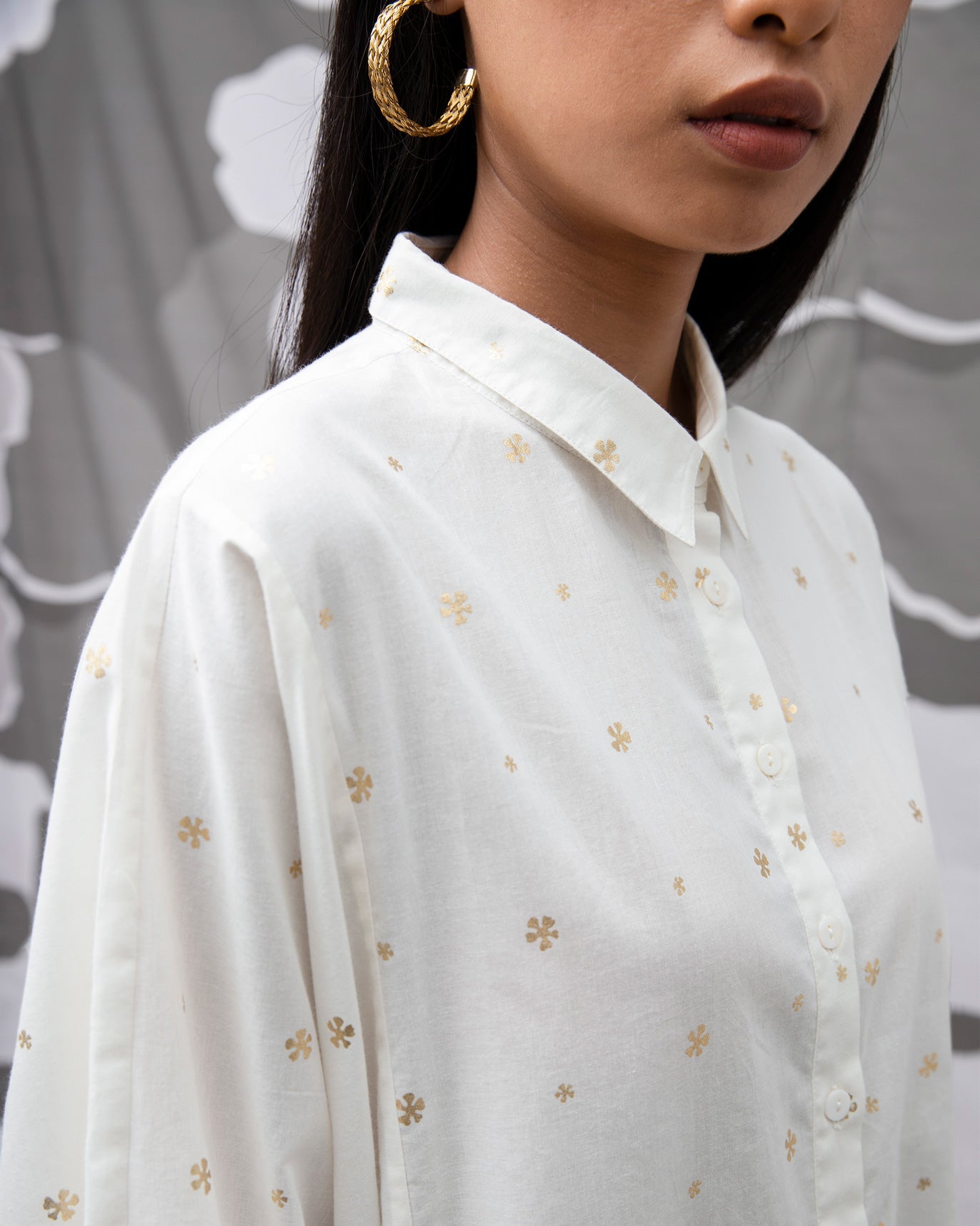 Anti Fit Kurta - Ivory