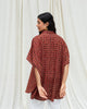 Kaftan Shirt - Red & Black